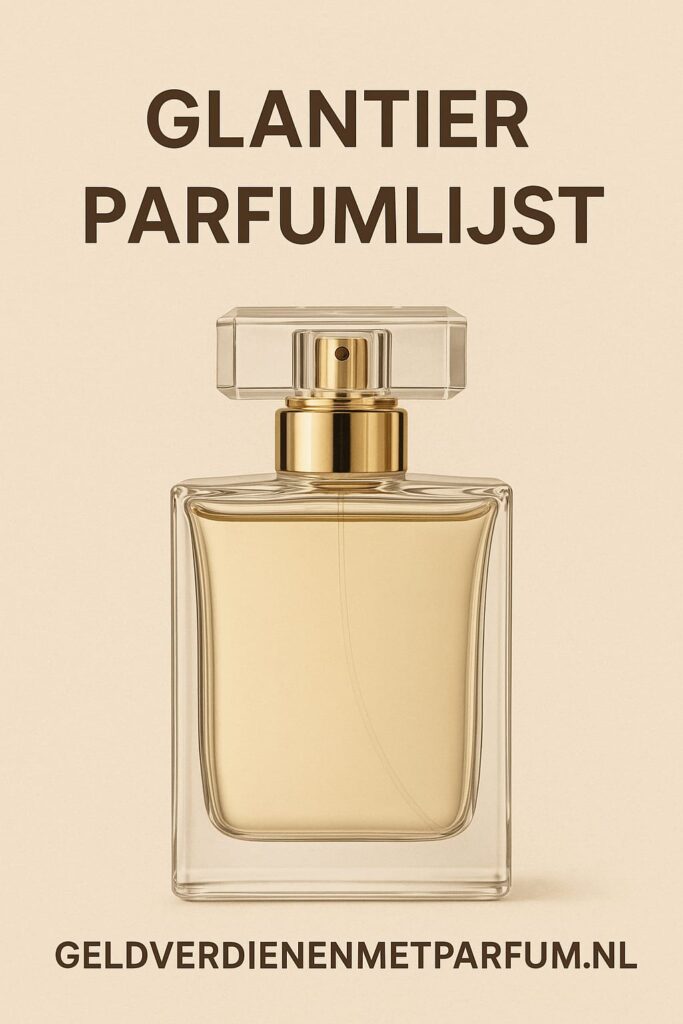 Glantier parfumlijst