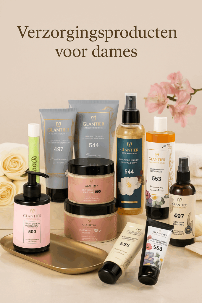 Glantier verzorgingsproducten