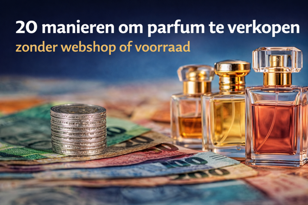 20 manieren om parfum te verkopen zonder webshop of voorraad
